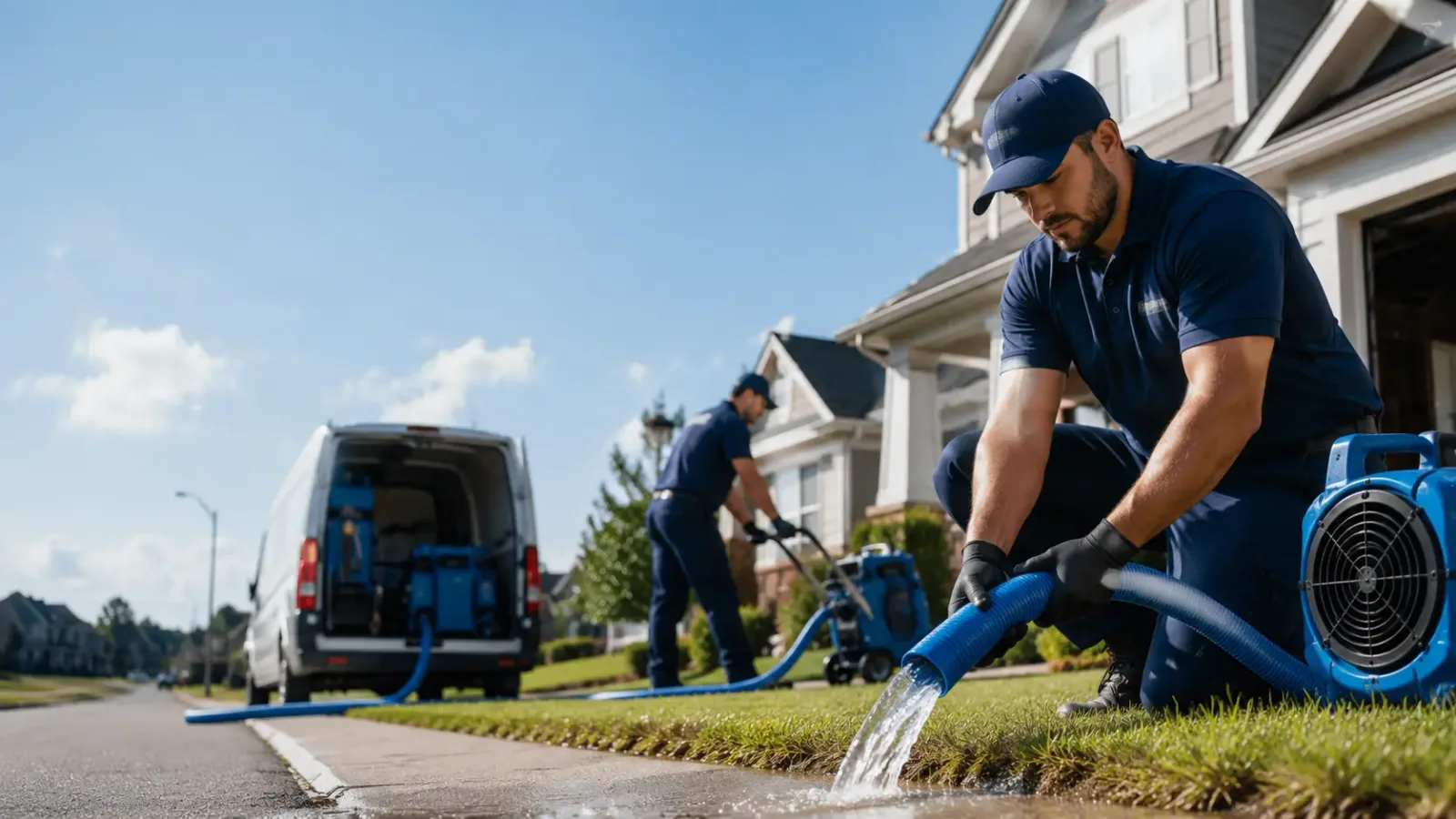 Flood Damage Restoration in Redkey, IN